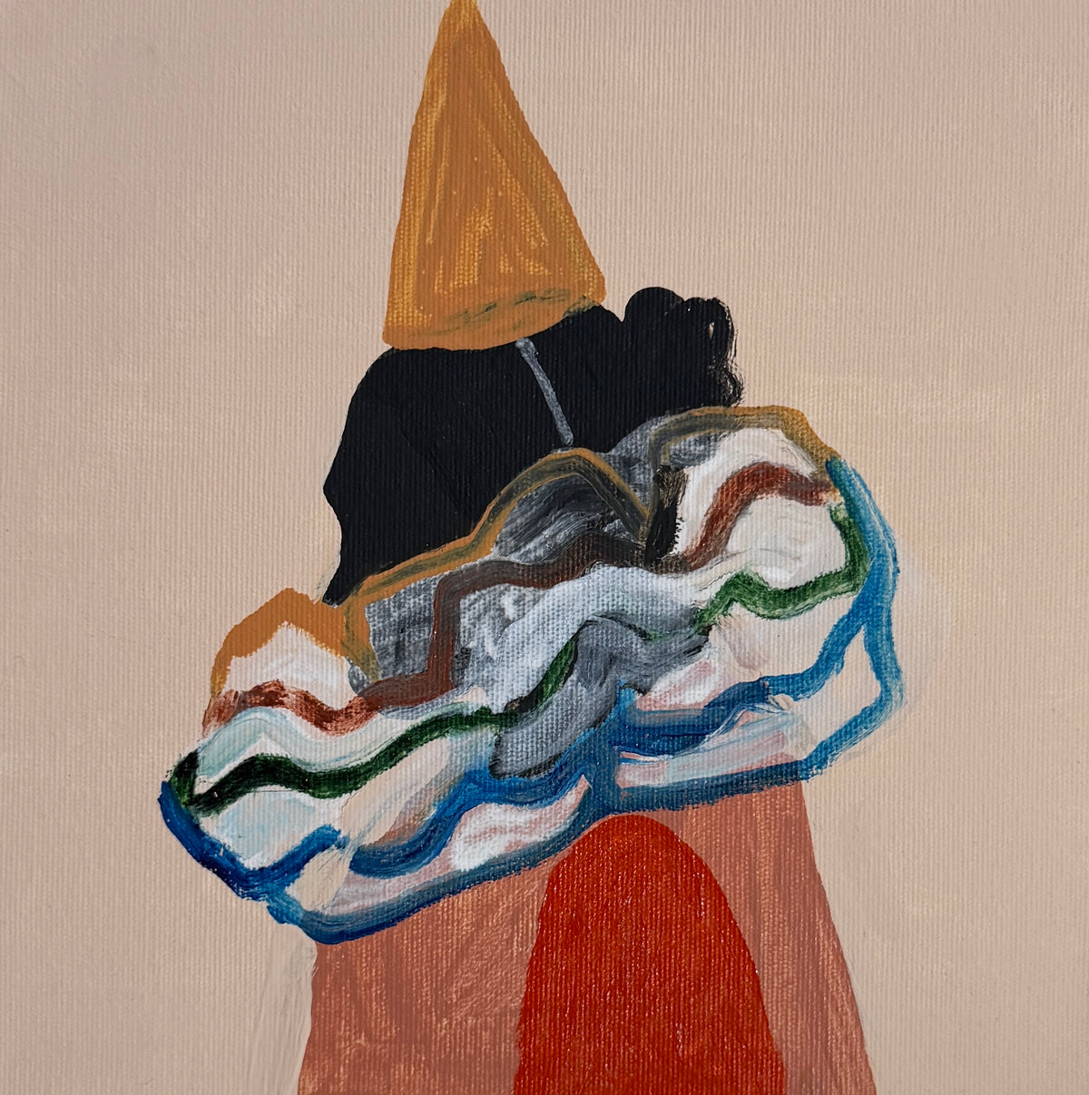 Pintura "A aniversariante 3"