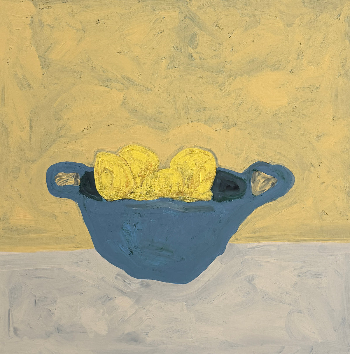 Pintura "Fazer dos limões uma limonada"