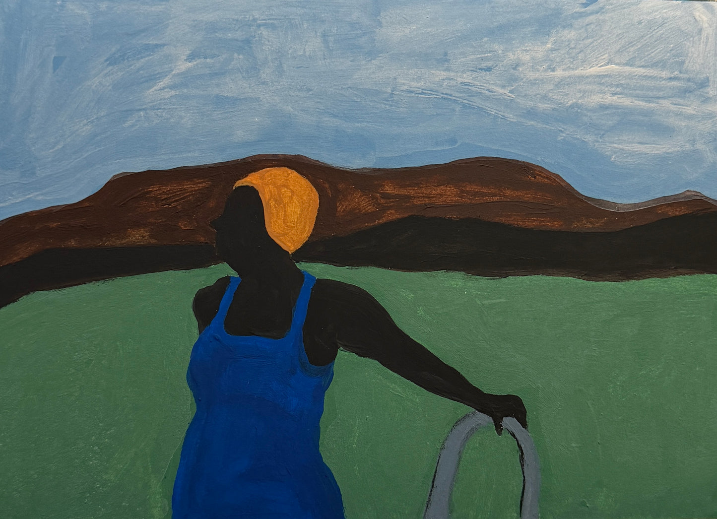 Pintura "Direito de envelhecer - 2026"