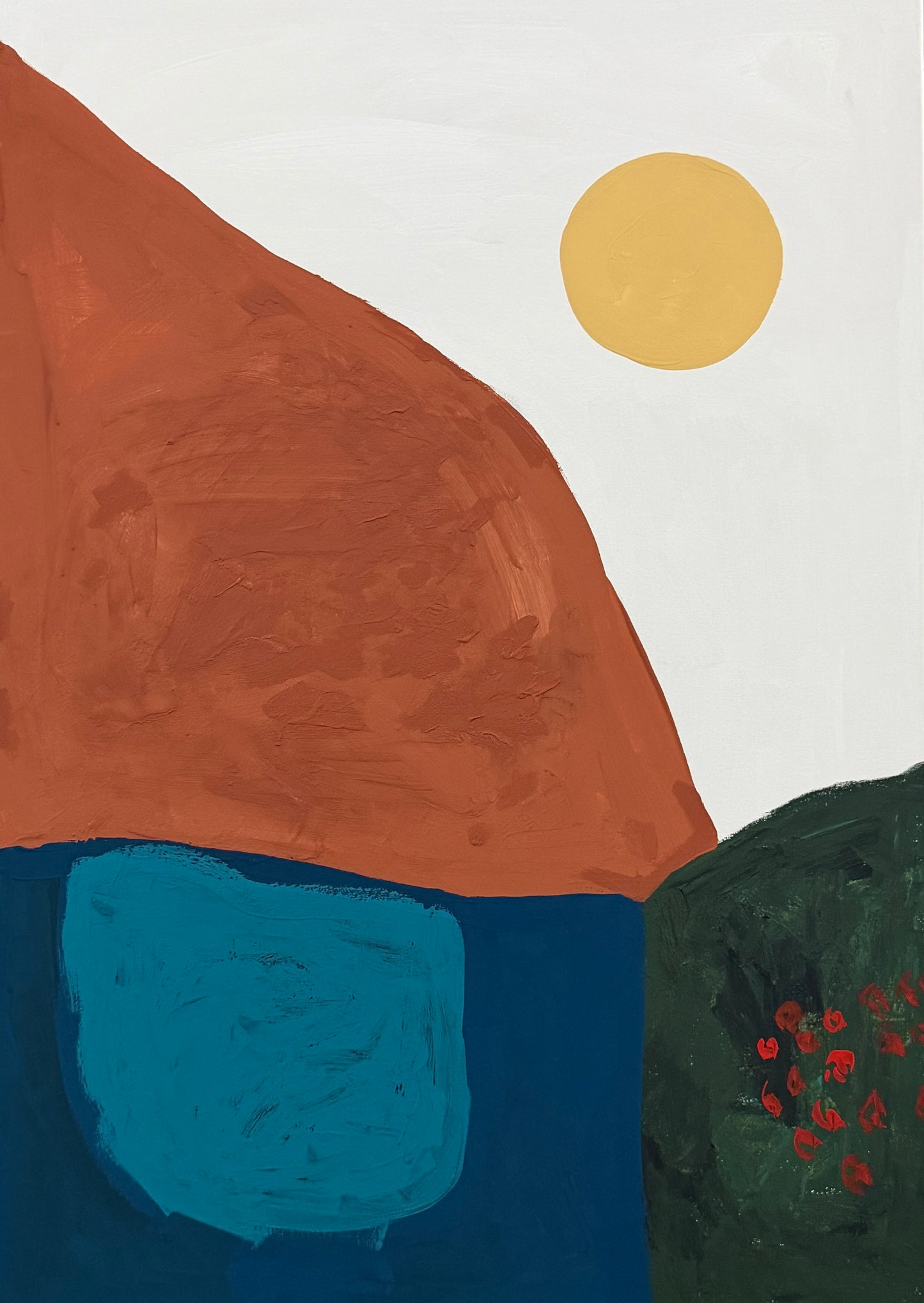 Pintura "Natureza minimalista 5 - 2026"