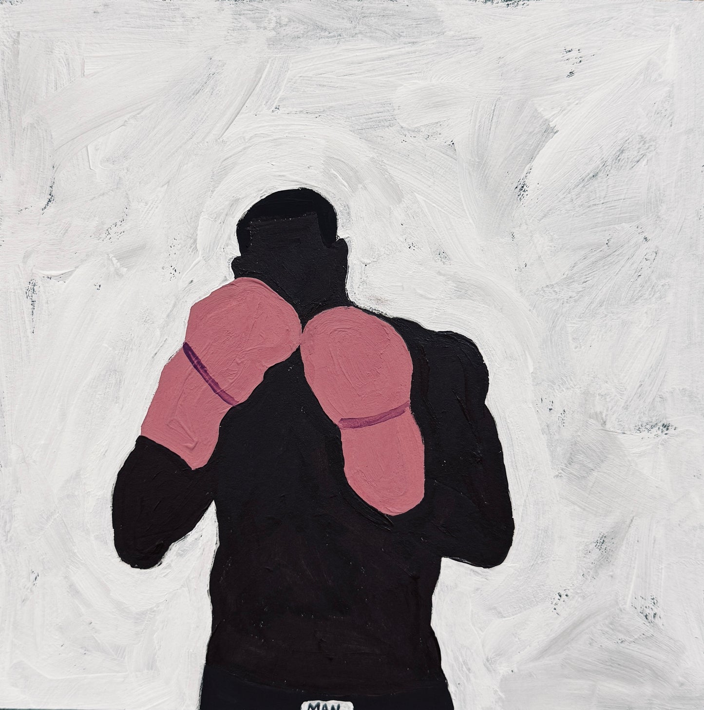 Pintura "O lutador - 2026"