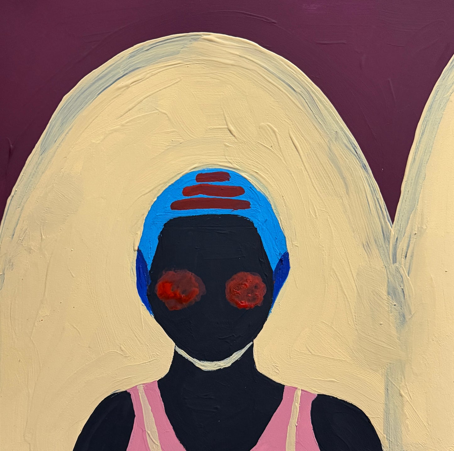 Pintura "Pequena nadadora - 2026"