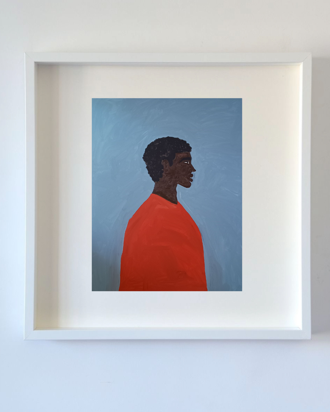 Pretinho da serrinha 2 impressão emoldurada