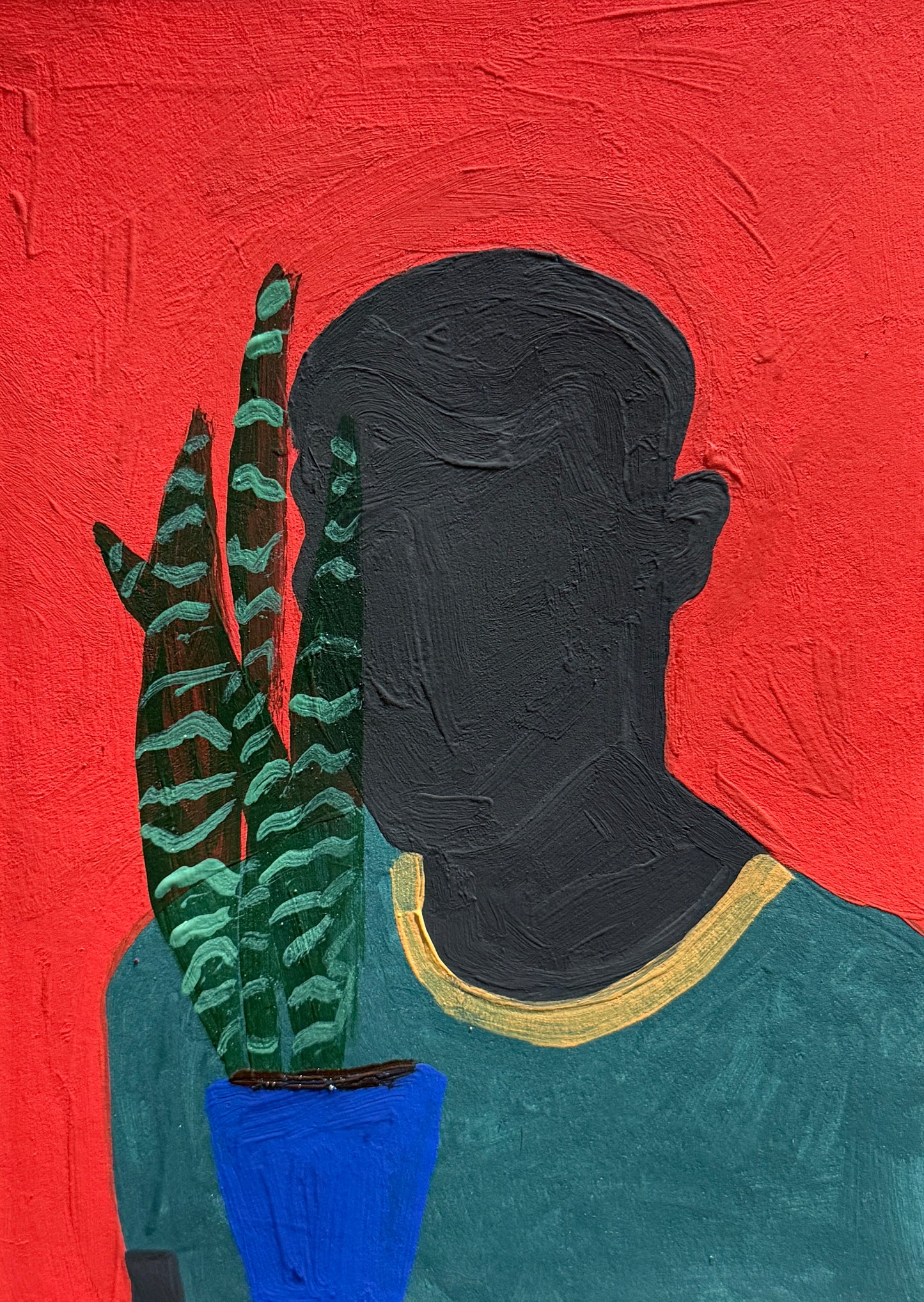 Pintura "Proteção ancestral - 2026"