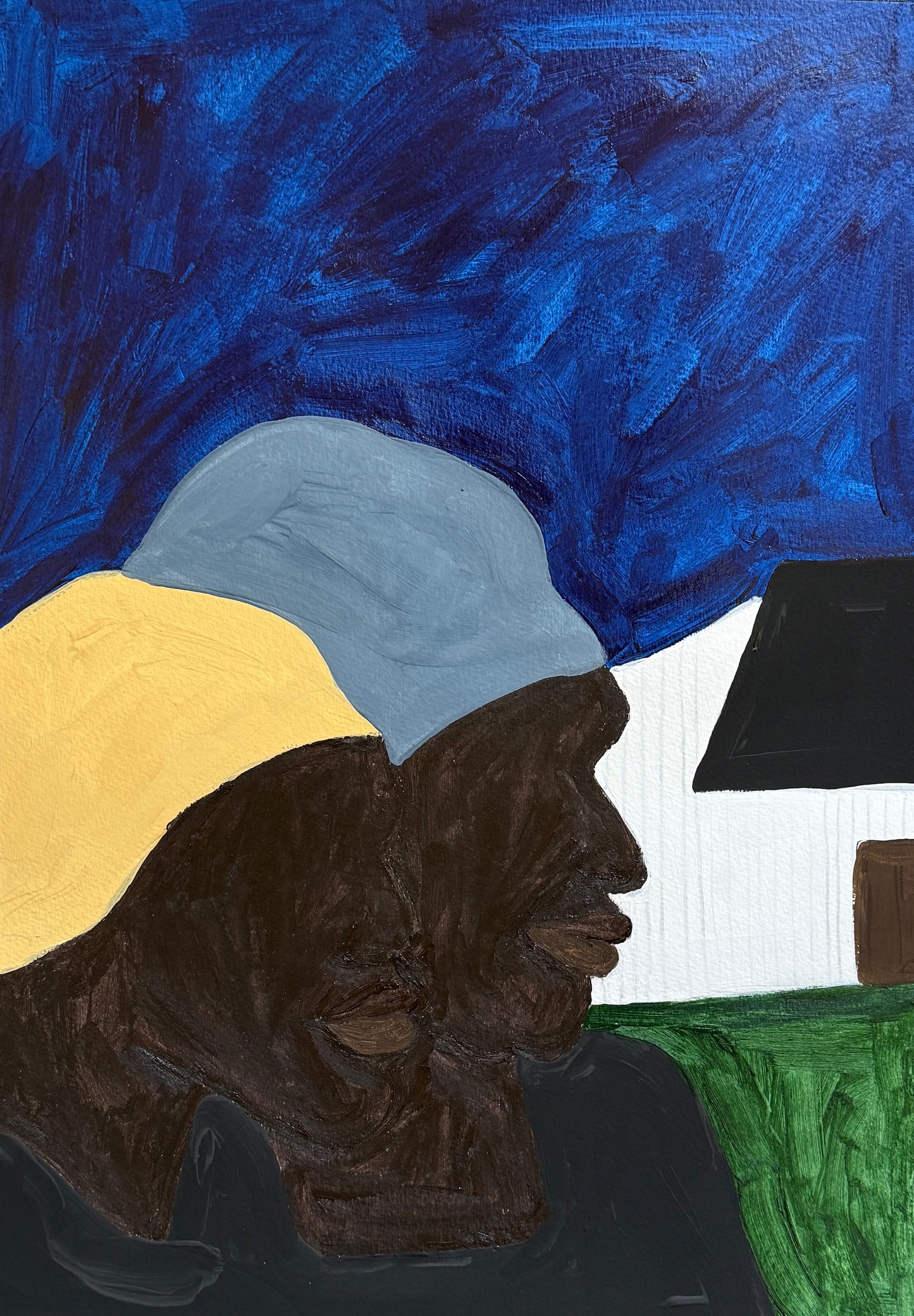 Pintura "Riquezas do meu Brasil 2 - 2025 Carolina Maria de Jesus e Ruth de Souza"