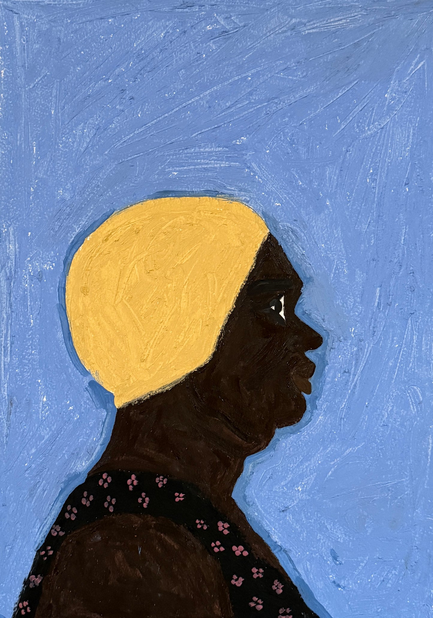 Pintura "Tempo de sentar ao sol - 2025"