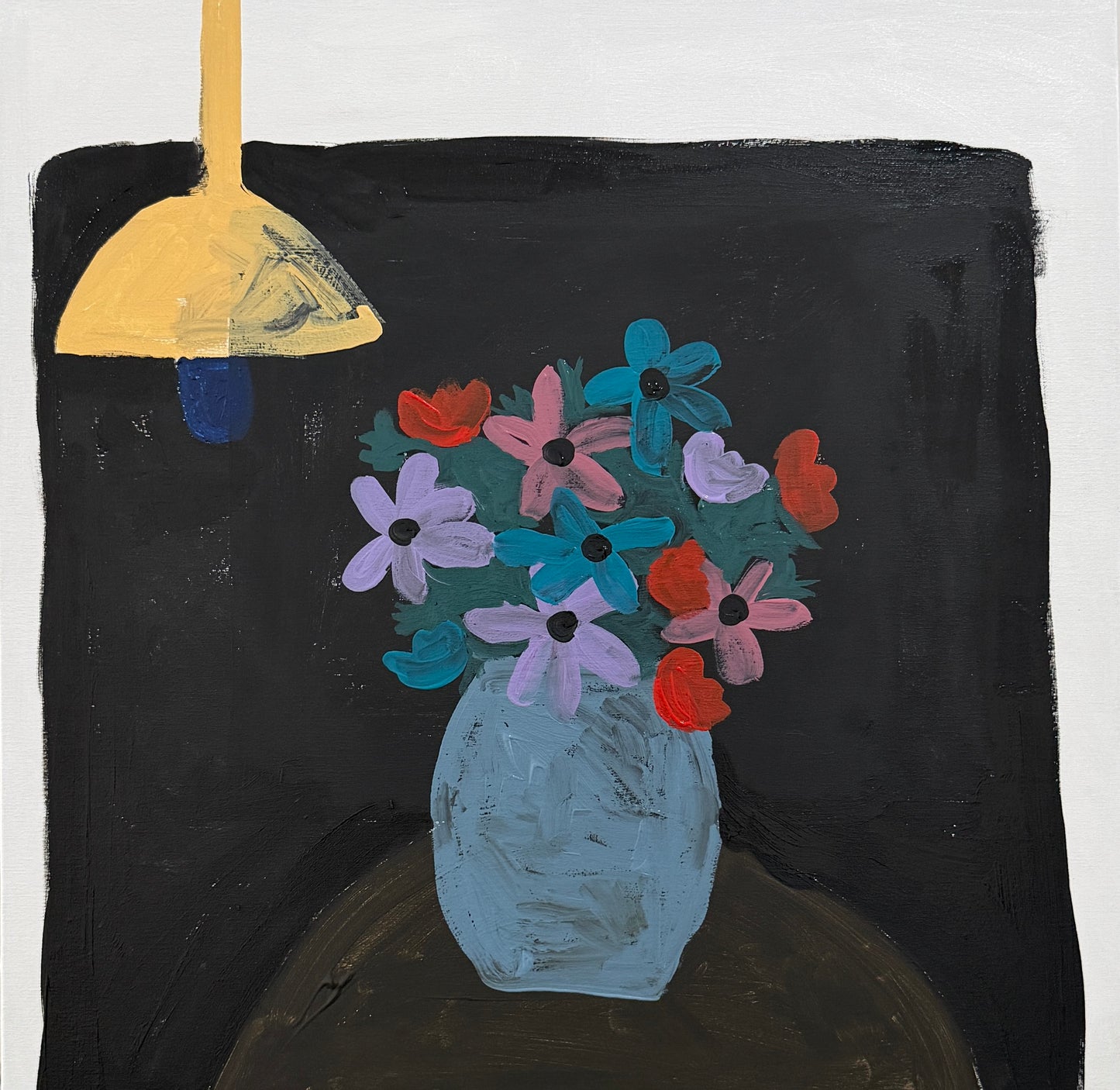 Pintura "Vaso de flores naturais - 2026"