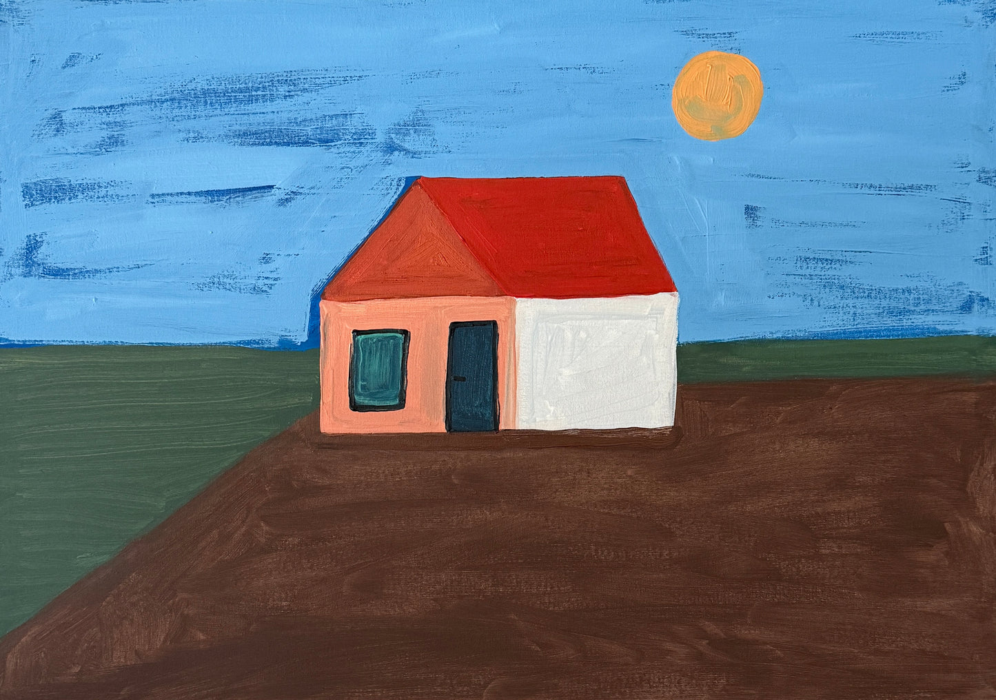 Pintura "A casinha 2 - 2025"