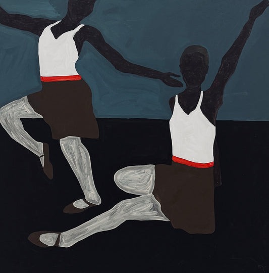 Pintura "As bailarinas - 2024"