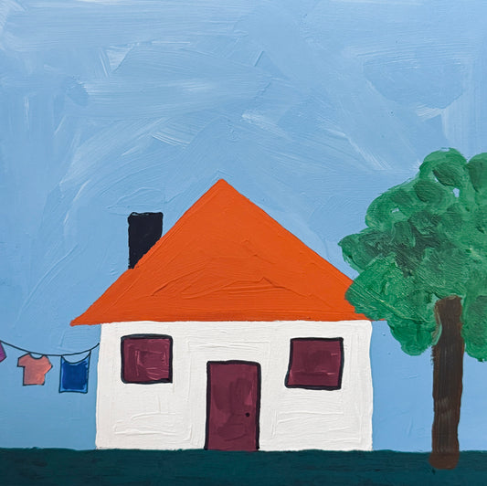 Pintura "Casa de interior - 2025"