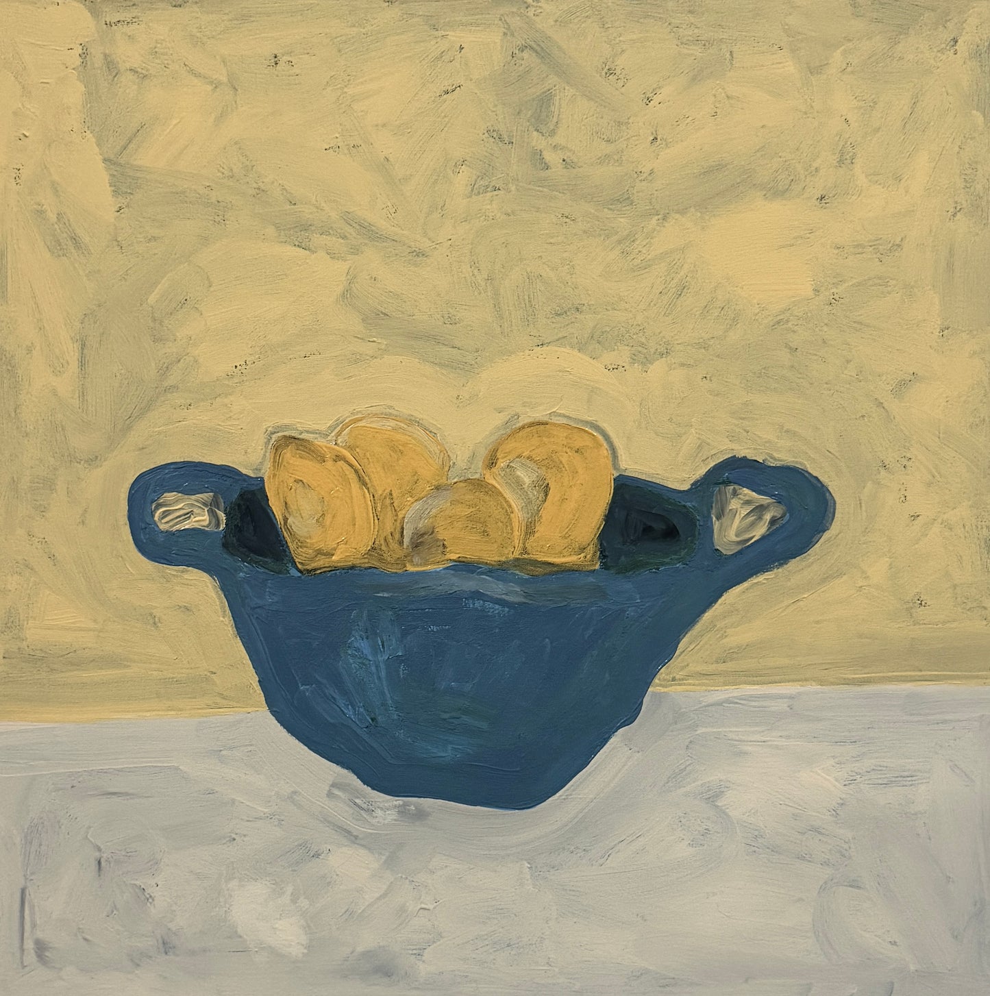 Pintura "Fazer dos limões uma limonada"