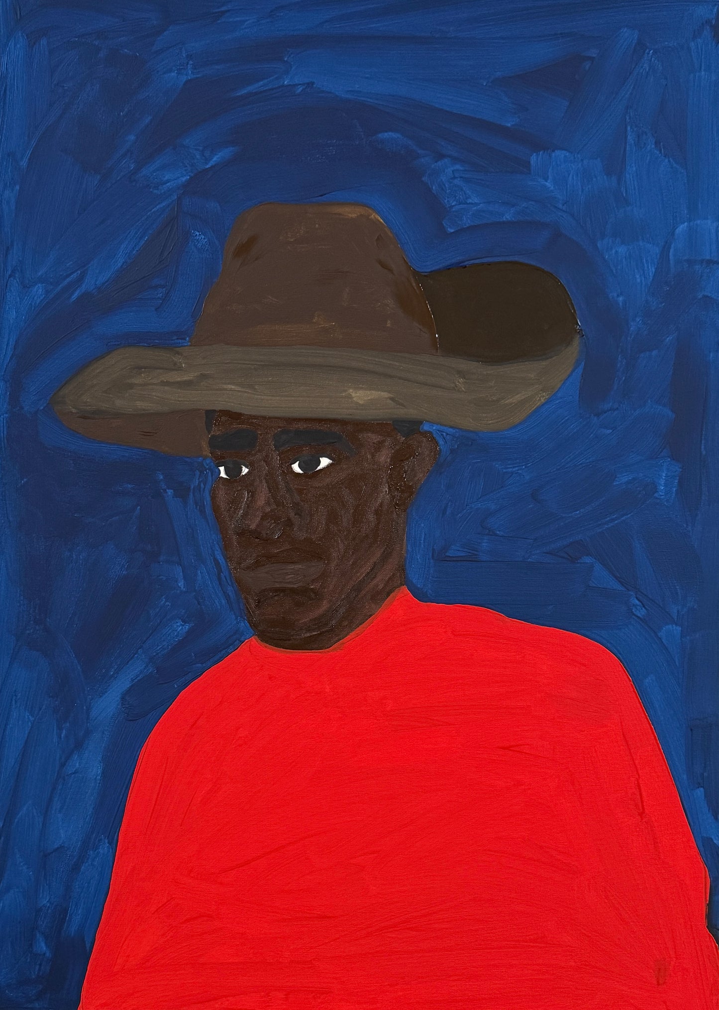 Homem de chapéu - 2025, Impressão fine art
