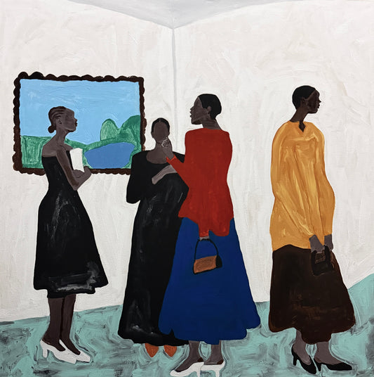 Pintura "Reunião de amigas - 2026"