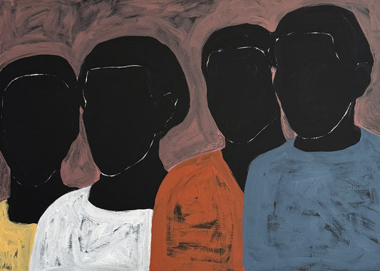 Pintura "Irmandade preta 3 - 2025"