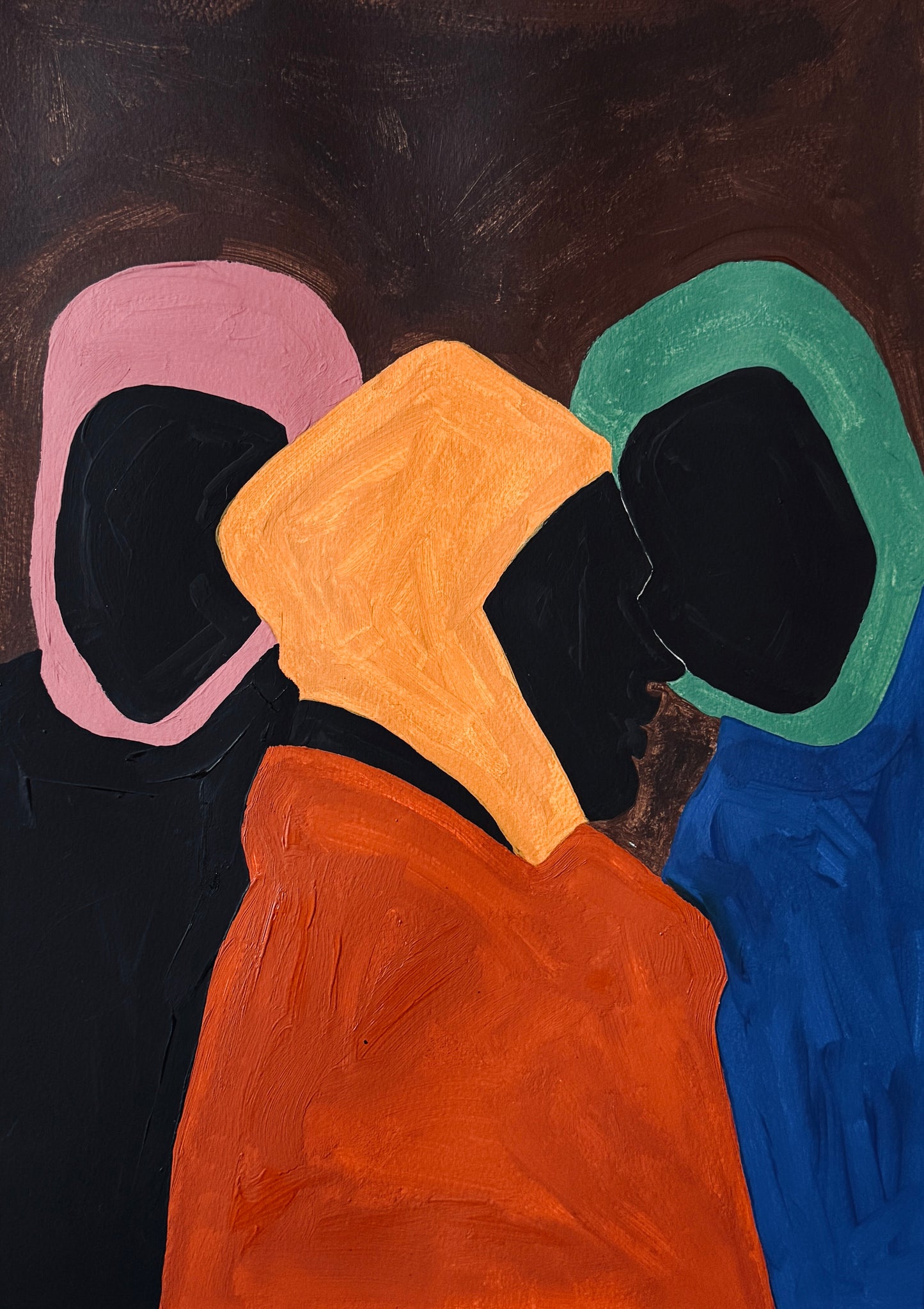 Pintura "Irmandade preta 4 - 2025"