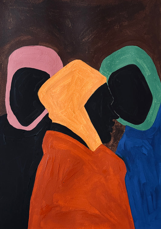 Pintura "Irmandade preta 4 - 2025"