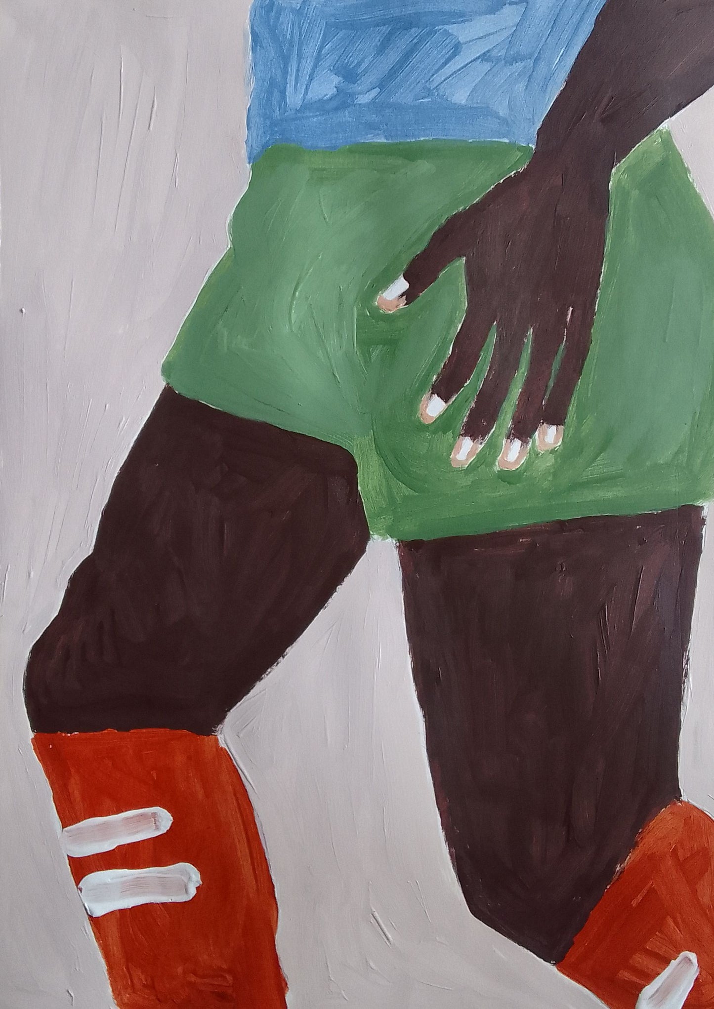 Jogador de futebol 2 - 2023 Impressão fine art