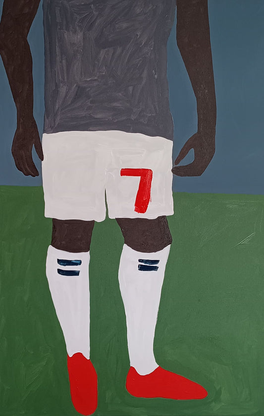 Pintura "Jogador de futebol 3 - 2024"