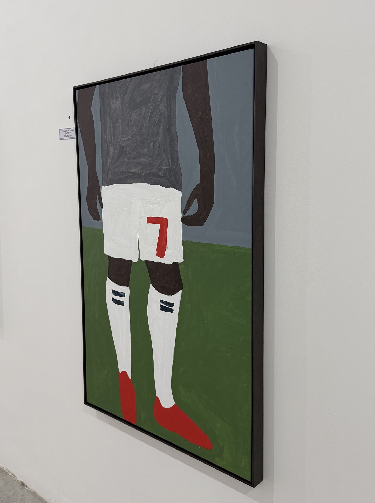 Pintura "Jogador de futebol 3 - 2024"