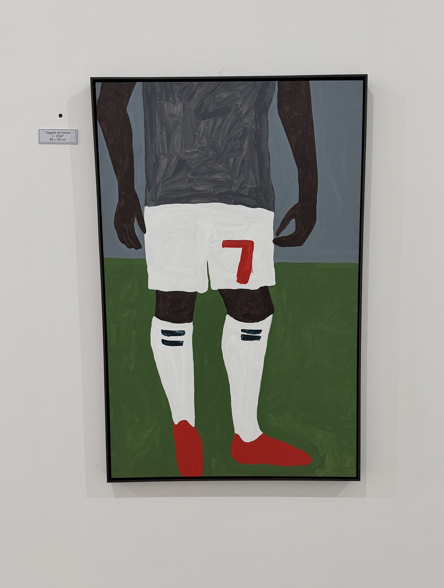 Pintura "Jogador de futebol 3 - 2024"