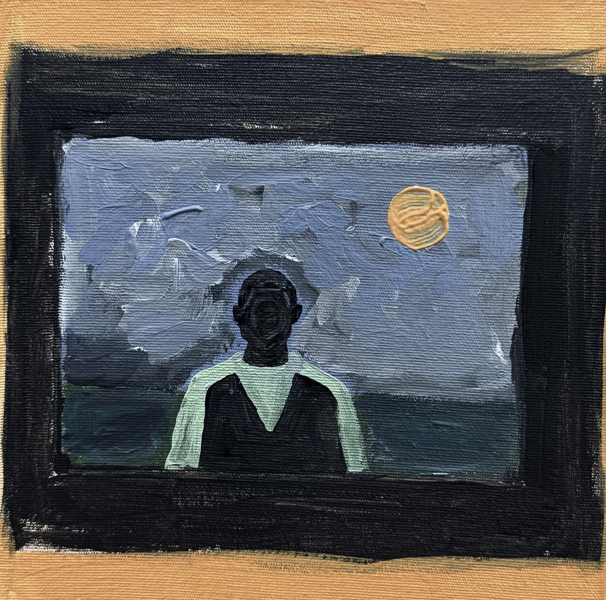 Pintura "Lembrança de viagem"