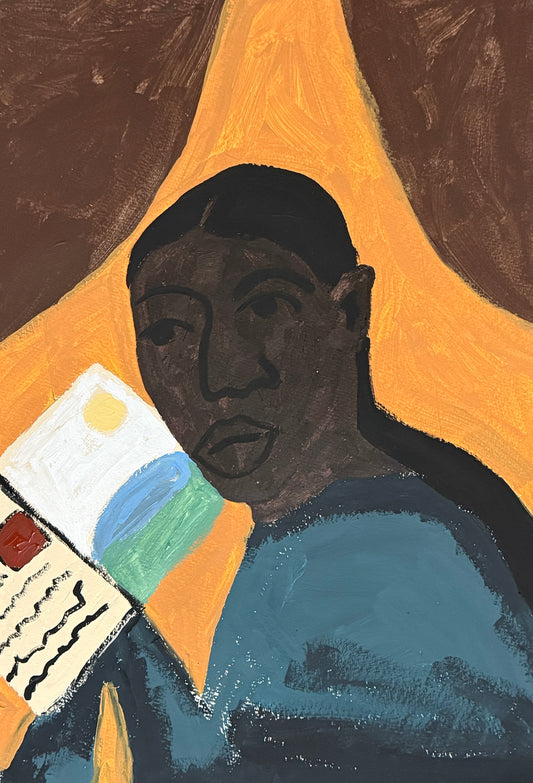 Pintura "Meu livro de arte - 2025"