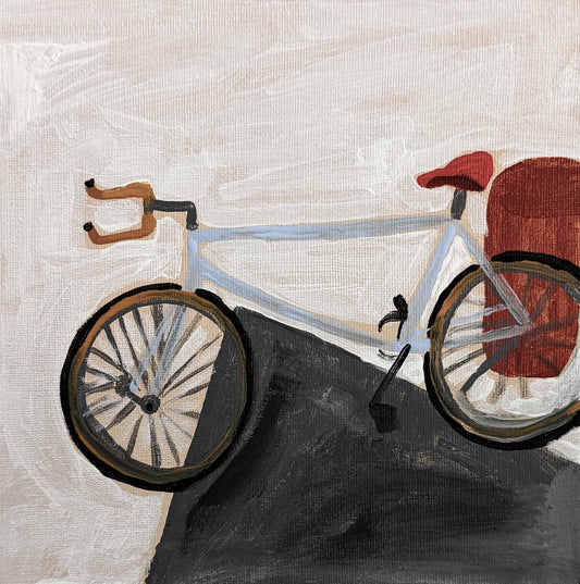 Minha bike azul Impressão fine art