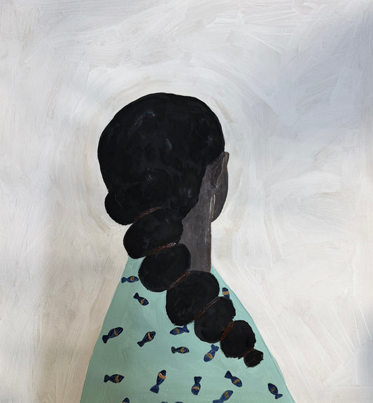 Pintura "Minha história com meu cabelo - 2026"