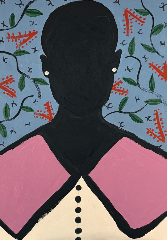 Pintura "Minhas raizes são fortes - 2025"