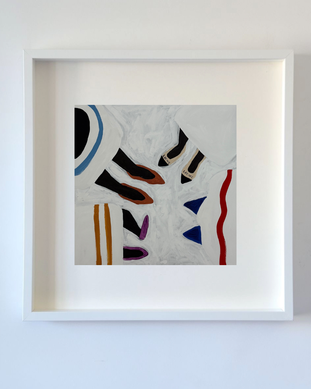 Mulheres pretas celebrando 7 impressão emoldurada