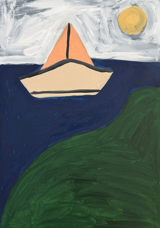 Pintura "O barquinho - 2025"
