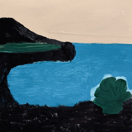 Pintura "Paisagem minimalista 4 - 2025"