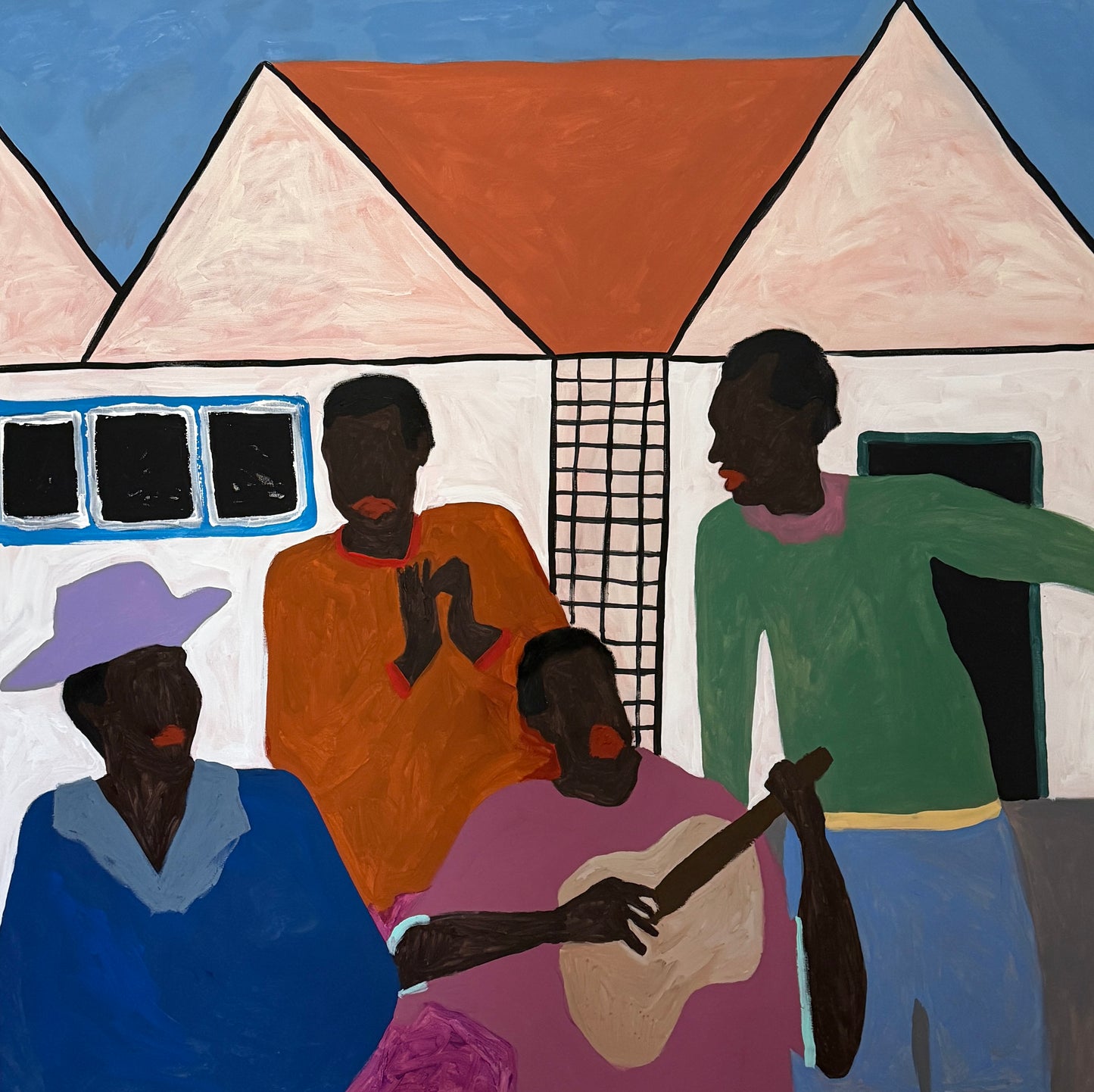 Pintura "Partido alto - 2025"