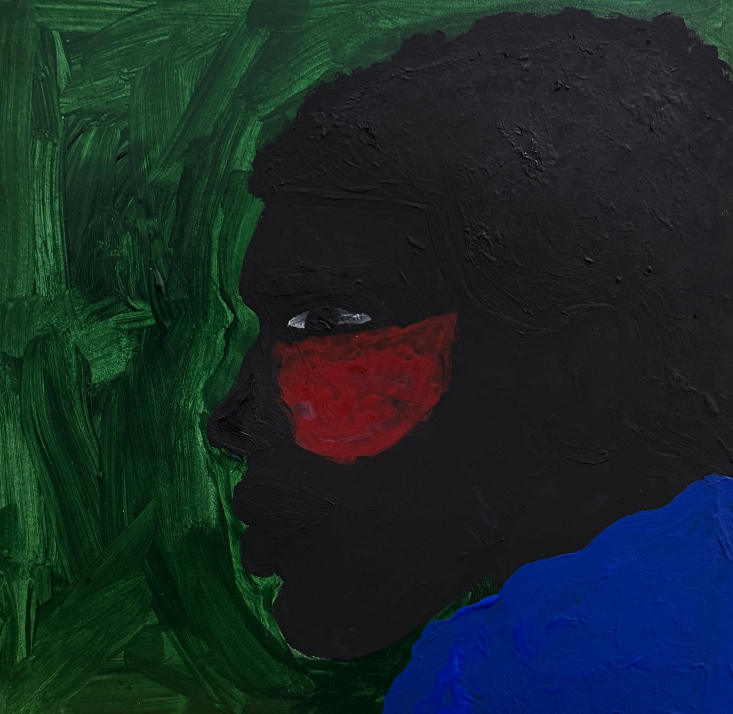 Pintura "Pedro e seu casaco azul - 2026"