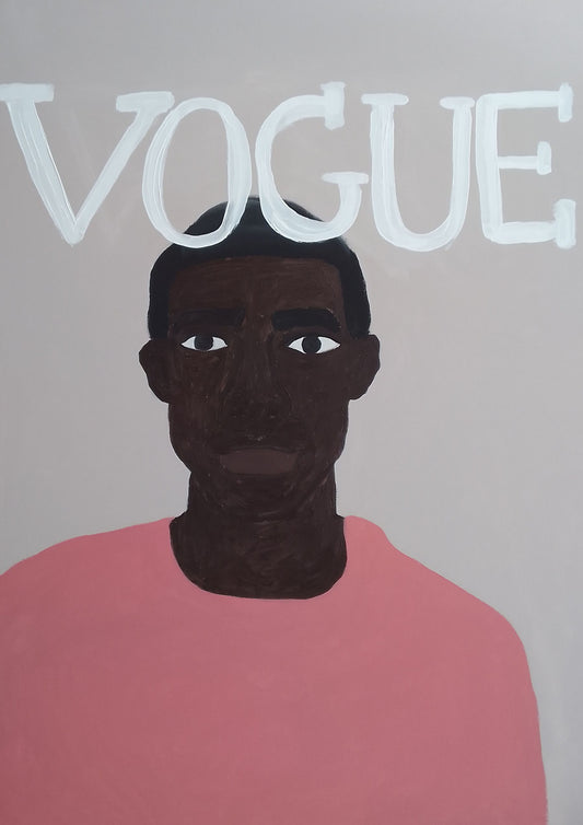 Preto na Vogue - 2024 Impressão fine art