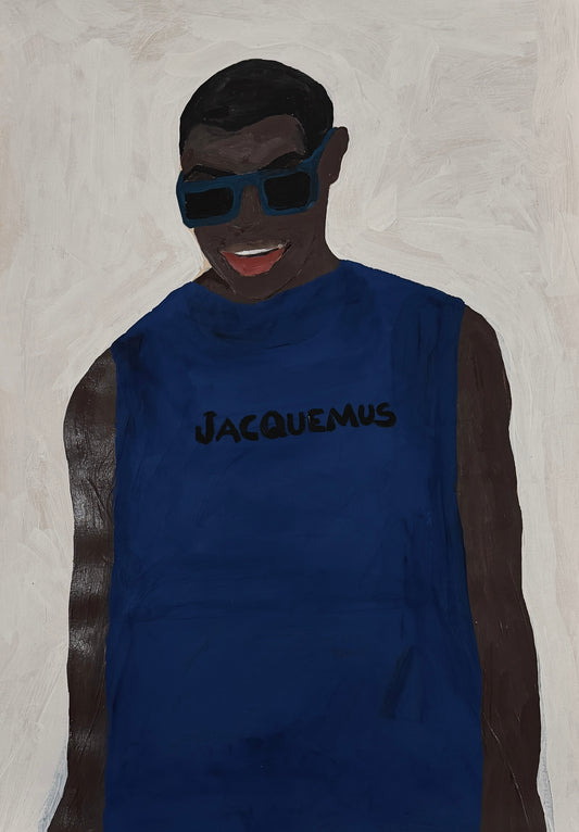 Rapaz de Jacquemus Impressão Fine Art