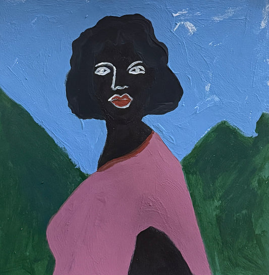 Pintura "Retrato ao ar livre - 2025"