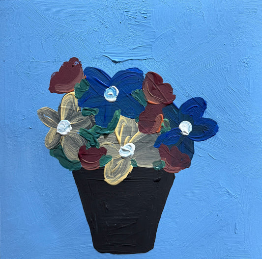 Pintura "Vasinho de flores 2 - 2026"